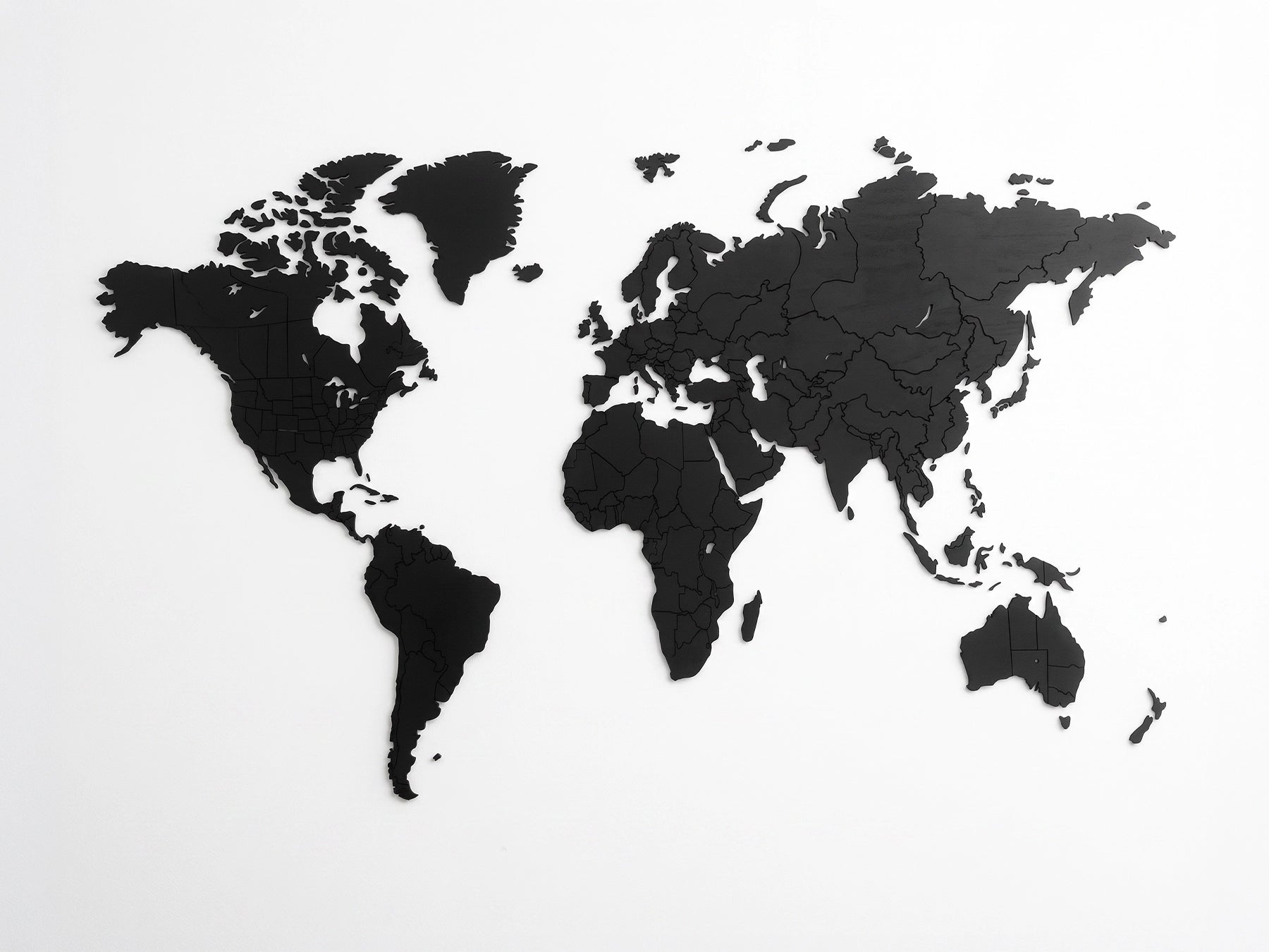 Dřevěná mapa světa True Puzzle